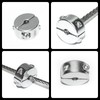 Stop Clamp (Separable) Made of Stainless Steel V4A - Rope