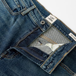 Huckberry Flint & Tinder Men's All-American Stretch Denim, Made for Comfort & Flexibility - Tapered Fit, Medium (1-Year Wash), Size 34 x 32