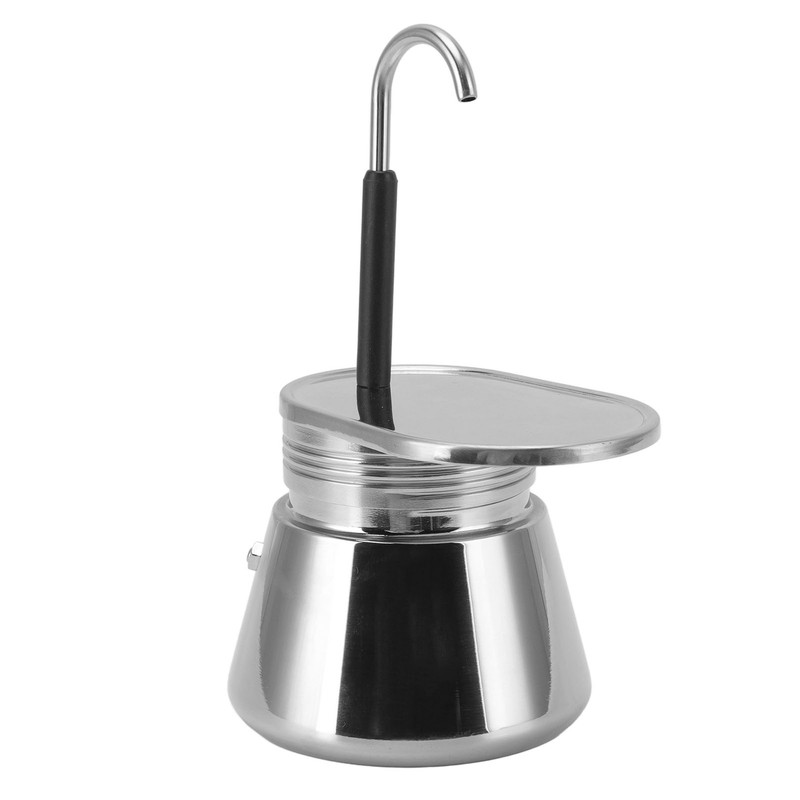 Moka Pot Stainless Steel Italian Type DIY Large Capacity Light
