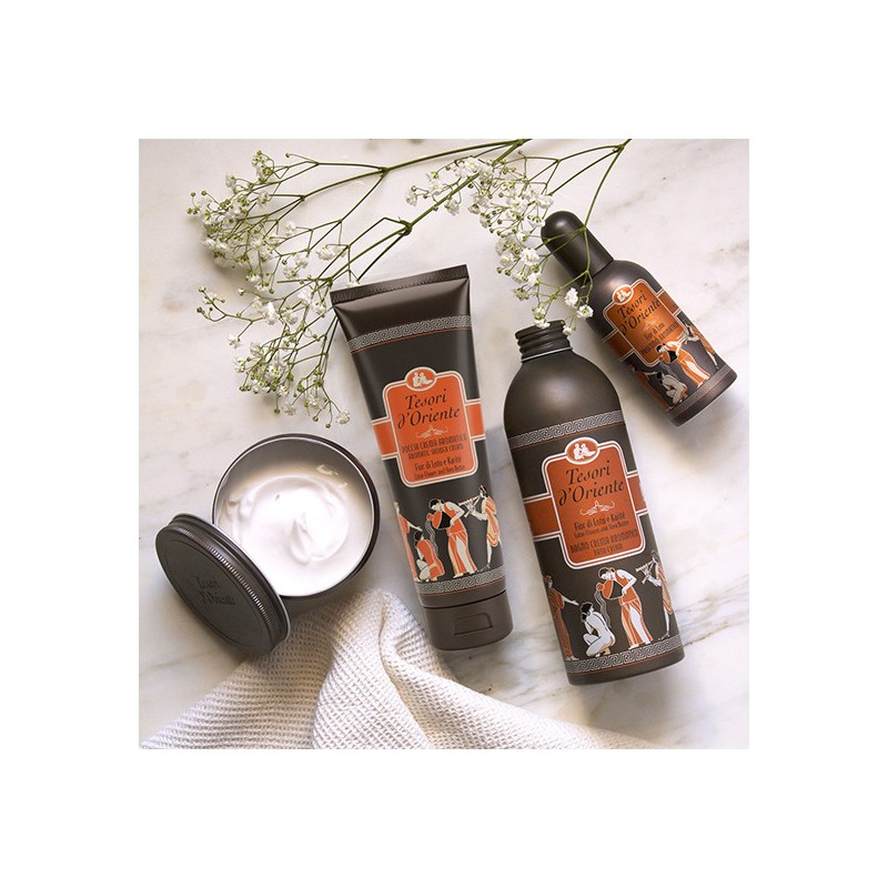 Tesori Doriente [Tesori Doriente] Lotus flower 3-piece body care gift