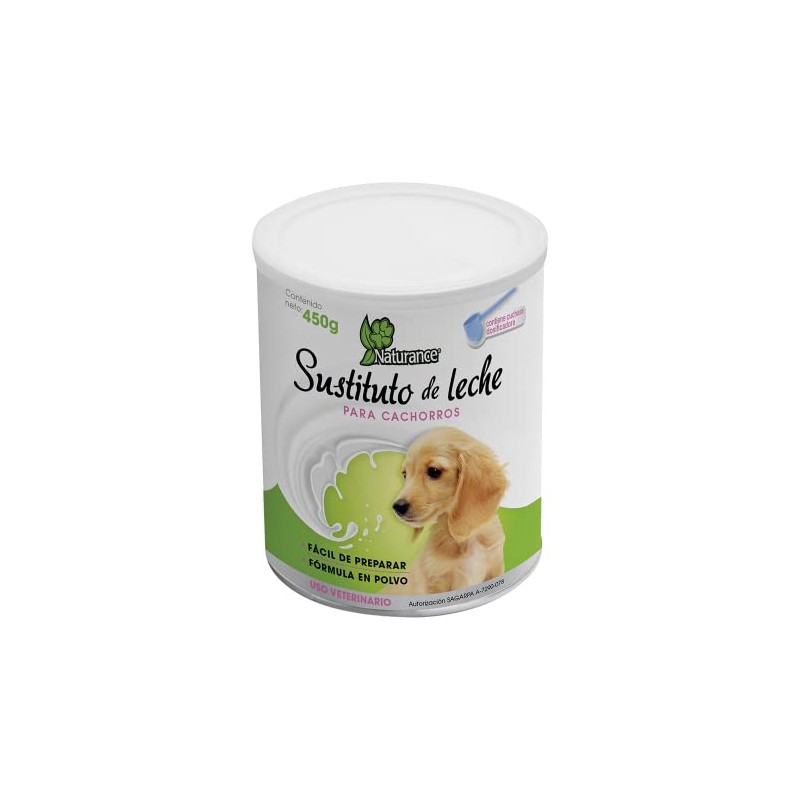 Naturance Sustituto de Leche para Perro Cachorro con Cuchara Medidora