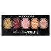 L.A. COLORS Shimmer Eyeshadow Palette, Beam Me Up CES697