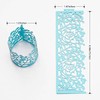 Paper Napkin Rings Rose Leaf,50 Pieces 3D Laser Cut Disposable
