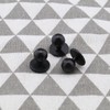 eMagTech 100Pcs Chef Coat Buttons Chef Jacket Buttons Black Ball