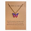 Unbranded Butterfly Necklace Pendant For Women Girls GIFT Make A