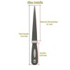 DIY Tool Sharpener For Scissors, Knives and Garden Tools, Dual-Grit
