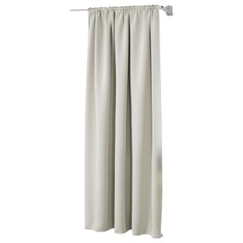Woltu #330 250 g/m2 Heavy Opaque Blackout Curtain, Thermal Curtain with Ruffle Tape, Blackout Curtains, Matte, Height 175 / 225 / 245 cm, 135x225 cm