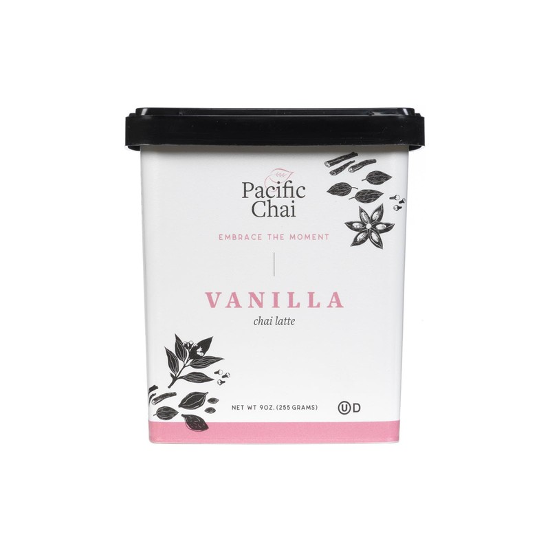 Pacific Chai Vanilla Chai Latte, Instant Powered Dry Chai Tea