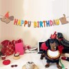 KARAQY Dachshund Dog Birthday Garland - Long Sausage Wiener Dog