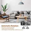 HERCHR Flip Desk Clock, Mechanical Retro Flip Down Clock Automatic