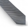 Perry Ellis Men's Keen Stripe Tie Necktie Classic 3" Black