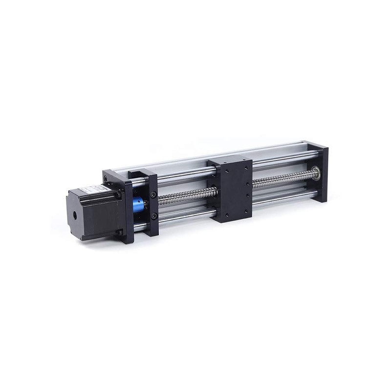 Futchoy 100/200/300mm Linear Axis Actuator 100mm 24V Ball Screw Guide