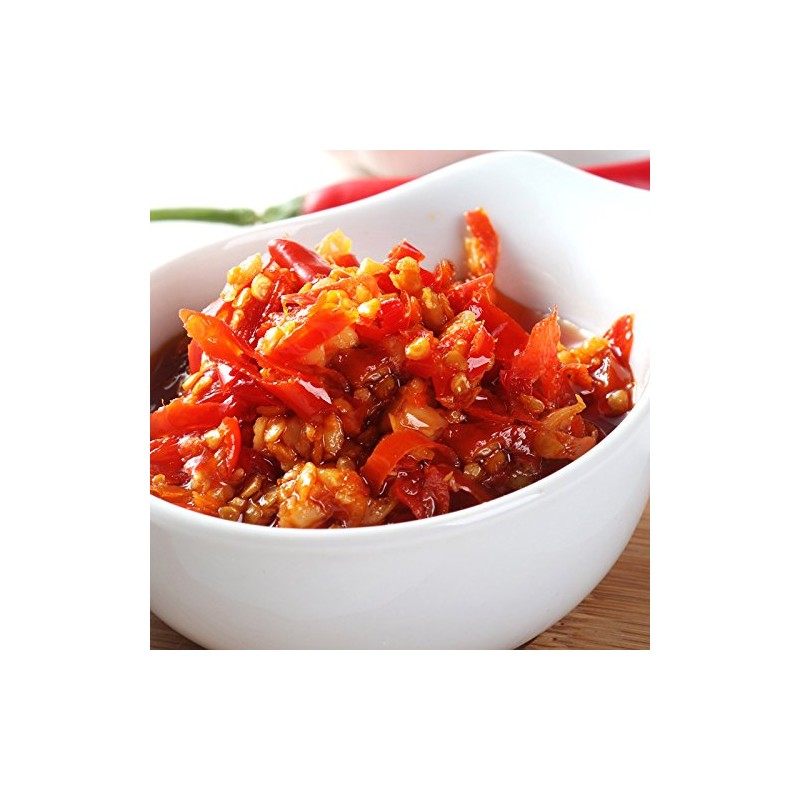 Fresh Chili In Oil (Pickled Crushed Facing Heaven Peppers Chao