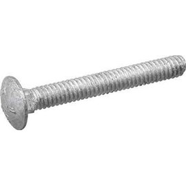 5/8"-11 x 14" Hot Dipped Galvanized Carriage Bolt, Grade A, 6" of Thread, Quantity 25 - by Fastener Depot, LLC
