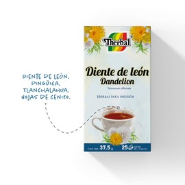 Therbal, DIENTE DE LEÓN 25 sobres, 25 piezas