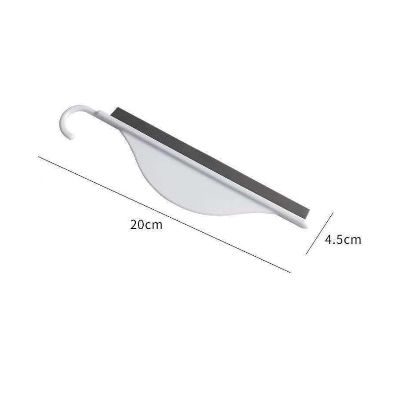 MIXNEX Mini Squeegee Set with Hooks, 2 Pack Silicone Water