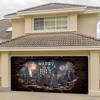 6 x 13 FT Large Patriotic American Flag Garage Door