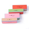Adecco LLC 10 pcs 4 Way Colorful Nail Art Buffer
