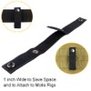 Depring Molle Handcuff Strap Holder Strong Metal Snap Fastener for