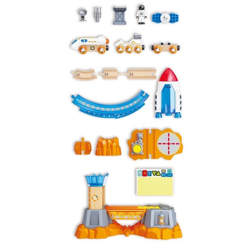 Hape Mars Mission Launch Set, Railway Train Toys
