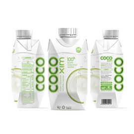 COCOXIM 100% Pure Coconut Water - 11.2 ounce (Pack of 12)