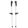 MUNEFE Support Rod, 2Pcs Rv Window Support Rod, Retractable Aluminum