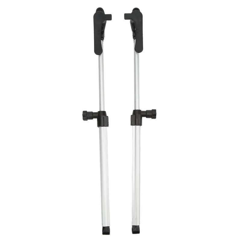 MUNEFE Support Rod, 2Pcs Rv Window Support Rod, Retractable Aluminum