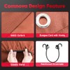 Comnova RV Tire Covers 4 Pack - Tough Tire Wheel
