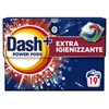 Dash Power Pods + Extra Igienizzante, Detersivo In Capsule, 19