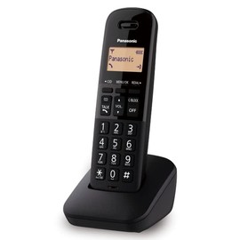 Panasonic TELEFONO INALAMBRICO P.LCD 1.4 Moderno Negro (KX-TGB310MEB)