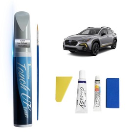 Treesiche G1U Ice Silver Metallic Touch Up Paint for SUBARU Exact Match,Car Paint Scratch Repair kit,2 in 1 Scratch Remover Pen with Color-Matched