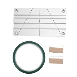 1/2 1/4 10 Inch Tape Splicing Set with Leader Tape and 2pcs Cutter for Revoxsonido Opening Reel to Reel Cassettes Green