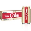 Diet Coke Caffeine Free Soda Soft Drink, 12 fl oz,