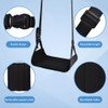 Airplane Foot Hammock,Upgraded Anti-Squeeze Foots Rest for PlaneTravel,Portable Thickened Foam