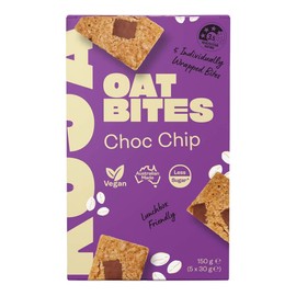 KOJA Oat Bites Multipack - Choc Chip, 5 x 30g
