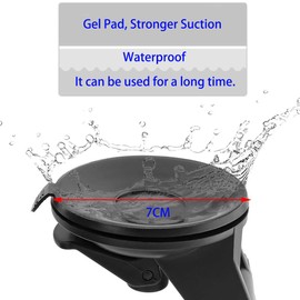 Homeet Super Car Suction Cup Mount Camera Suction Cup Tripod Action Camera Suction Cup 1/4 Inch Ball Head 360 Degree Rotating End for Camera Camcorder Suction Cup Holder