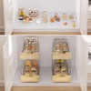 Sikarou Pull Out Cabinet Organizer,Heavy-Duty Slide Out Shelf, Wood and