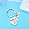 Funny Neighbour Gifts Keyring Gift for Neighbours Keepsake for Friends