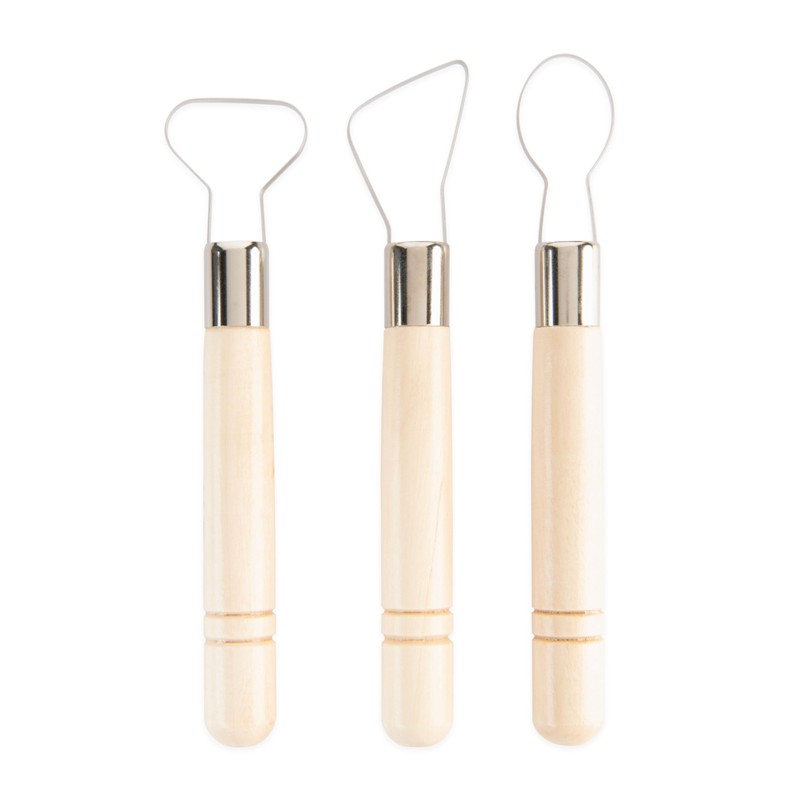 Royal & Langnickel 3 Jumbo Pottery Ribbon Sculpting Tools RSET-POT14