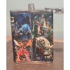 Iron Maiden: Collage #2 custom made 8 oz flask NEW