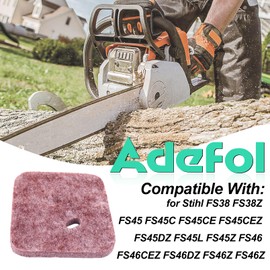 ADEFOL Air Filter Kit for Stihl FS38 FS45 FS46 FS55 HS45 KM55 HL45 Brush Cutter Trimmer Trimmer Professional Replacement Parts for Air Filter