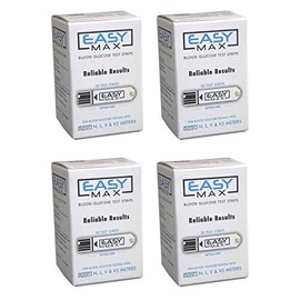 EasyMax Test Strips 200 count- 4 boxes of 50