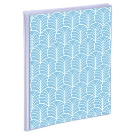 Exacompta - Ref 65002E - Mini Pocket Photo Album - 130 x 160mm in Size, 24 Pages with Hard-Wearing Plastic Pockets, Holds Up To 24 Photos - Random Design Cover