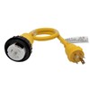 Parkworld 62176 Shore Power Adapter Generator 30A L14-30P Male to