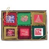 Christmas - "Cookie Talk" Chocolate Covered Graham Crackers - 12