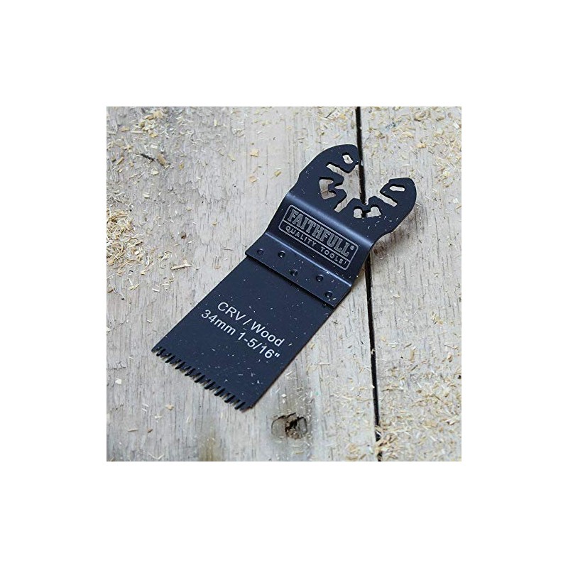 Faithfull MFW34 CRV Flush Cut Saw Blade