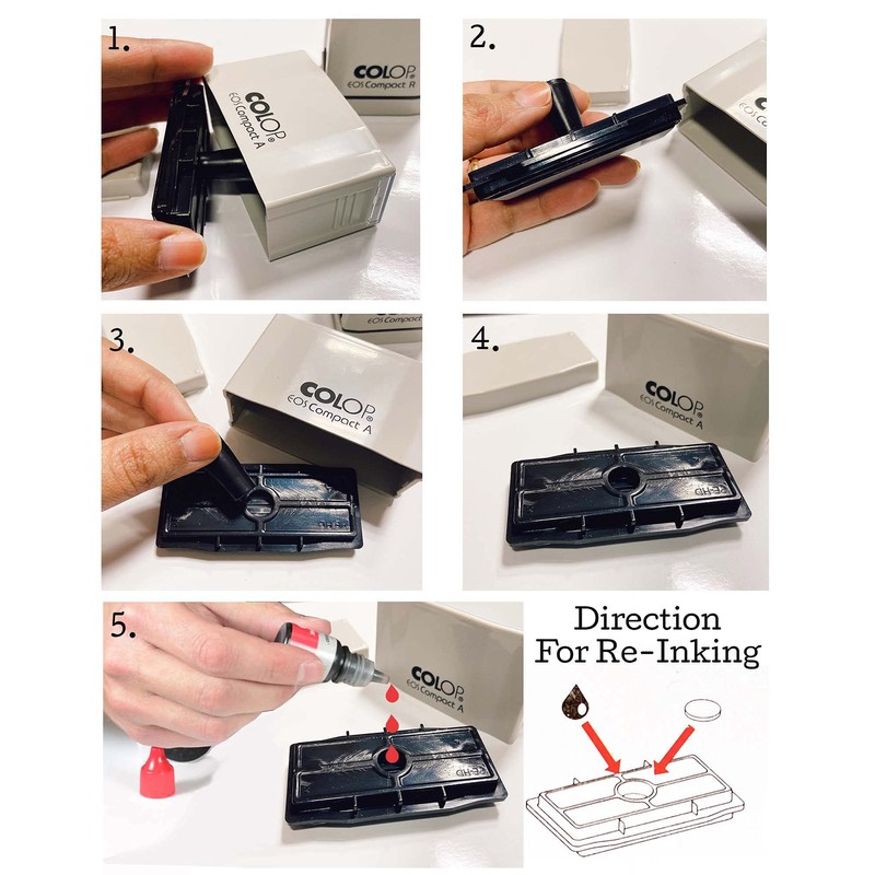 Printtoo Teacher's Stamp Absent! Self-Inking Stamp Rubber Stamp Teacher Grading