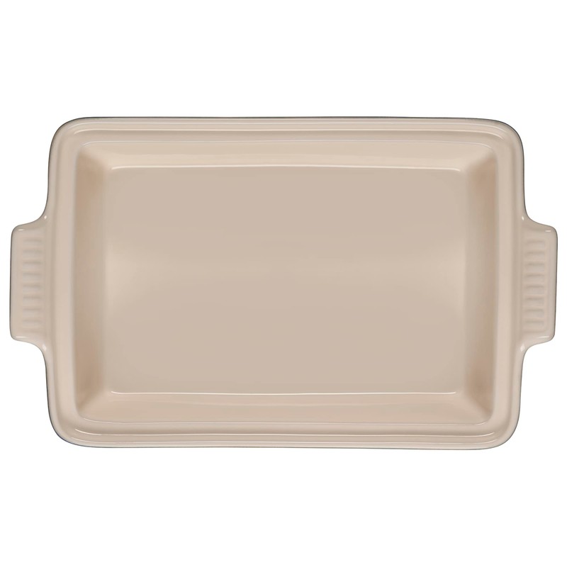 Le Creuset Olive Branch Collection Stoneware Heritage Covered Rectangular Casserole,