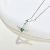 FYNSBLE Cross Necklace for Women Sterling Silver Guardian Angel Wings