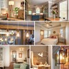 Brightever 4-Pack Vintage LED Edison Bulbs 60W Equivalent, 6W ST58